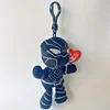9cm Ty Beanie Big Eyes Small Pendant Keychain Clips Mini Stuffed Plush Toy Doll Leopard Black Panther Children Christmas Gifts 4
