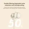 OLAF Silicone In-ear 3.5mm Jack Wired Earphones Handsfree Sleep Headphones With Cable Earbuds In-line Control Headset With Mic 6
