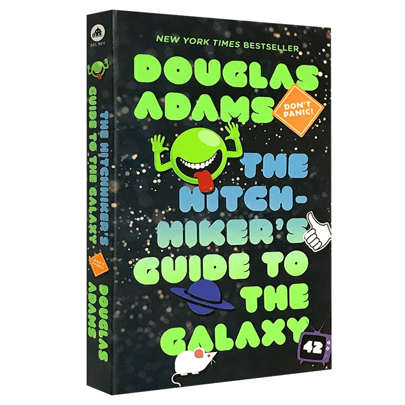 

The Hitchhiker's Guide to the Galaxy, Teen English in books story, Science Fiction novels 9780345391803