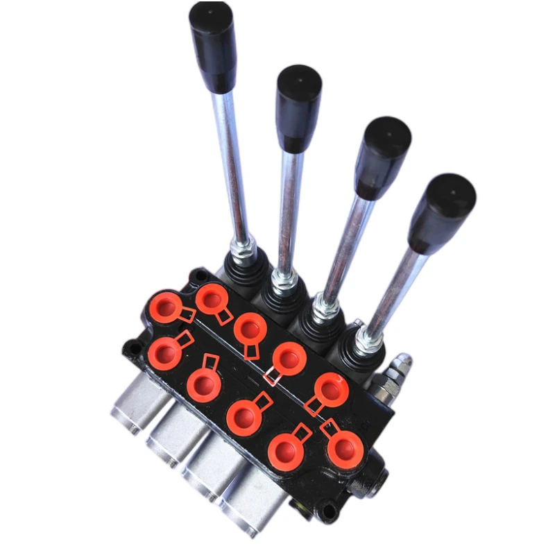 Hydraulic multi-way valve reversing valve mechanical cylinder motor distributor L102 multi-way valve distributor control valve
