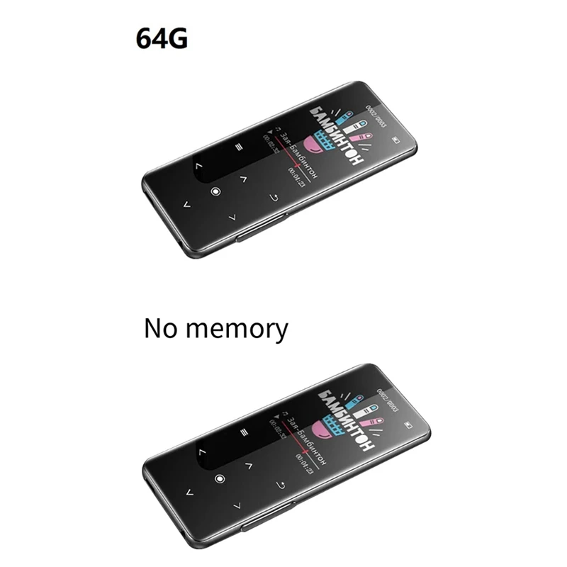 

A20 MP3 MP4 Music Player Bluetooth 5.0 HIFI Speaker Microphone Touch Key FM Radio Recorder Playing E-Book