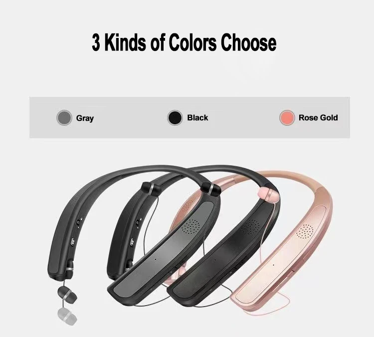 écouteurs bluetooth tour de oreillettes sans casque de avec appel mains libres
