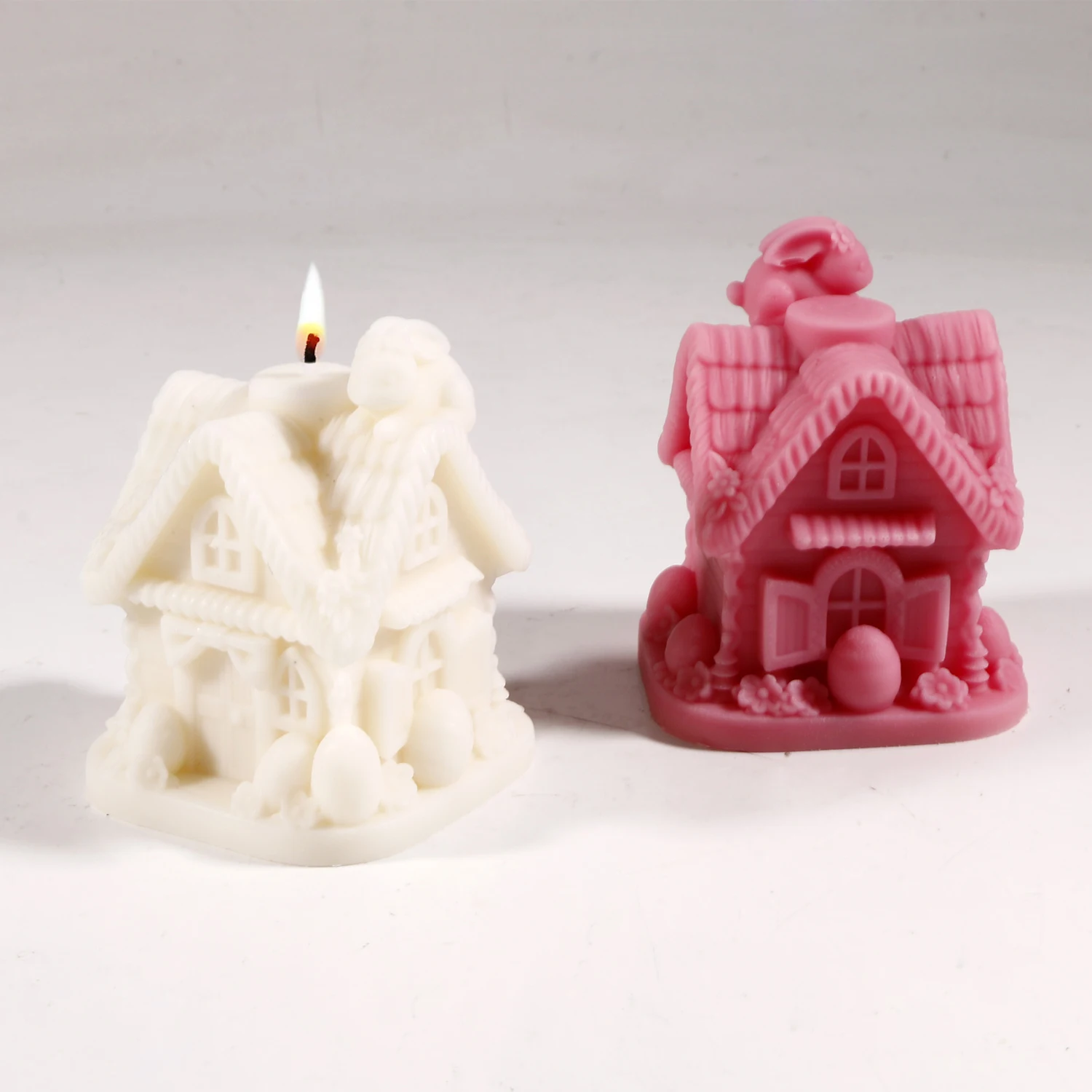 Storybook Cottage Candle Mold 6