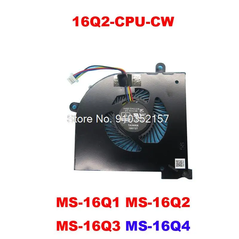 

CPU Fan For MSI GS65 Stealth Thin 8RE 8RF P65 16Q2-CPU-CW MS-16Q1 MS-16Q2 MS-16Q3 MS-16Q4 GS65 8SE 8SF 8SG 9SD 9SE 9SF 9SG