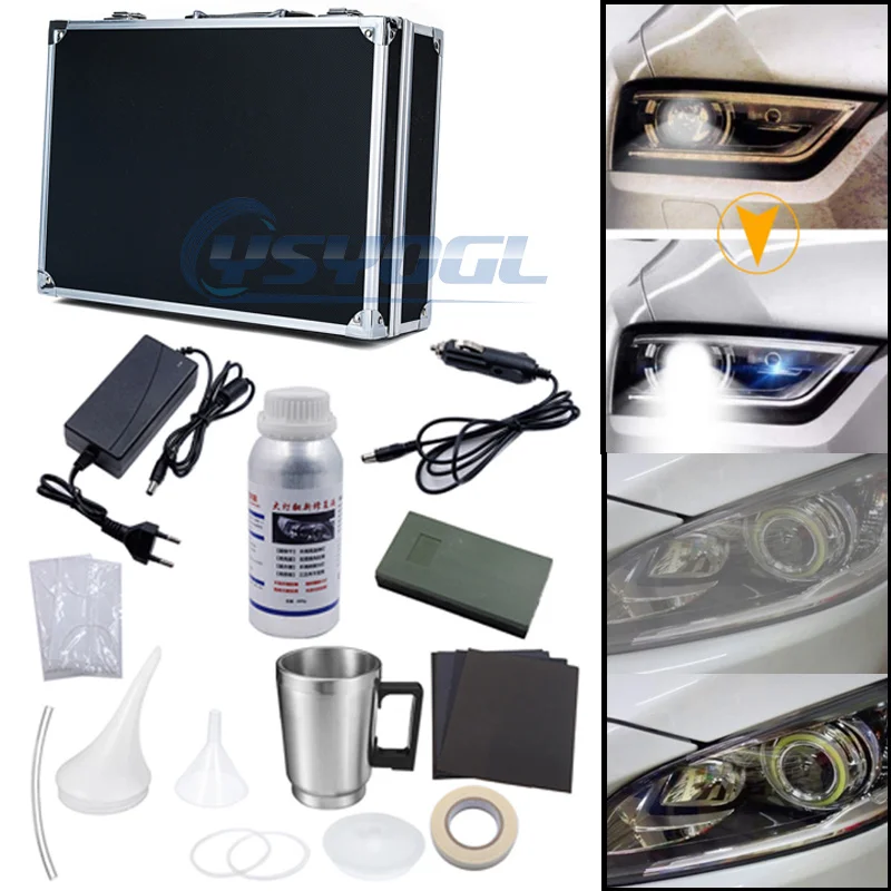 Kit De Réparation De Phares De Voiture, Outil De Rénovation, Kit De