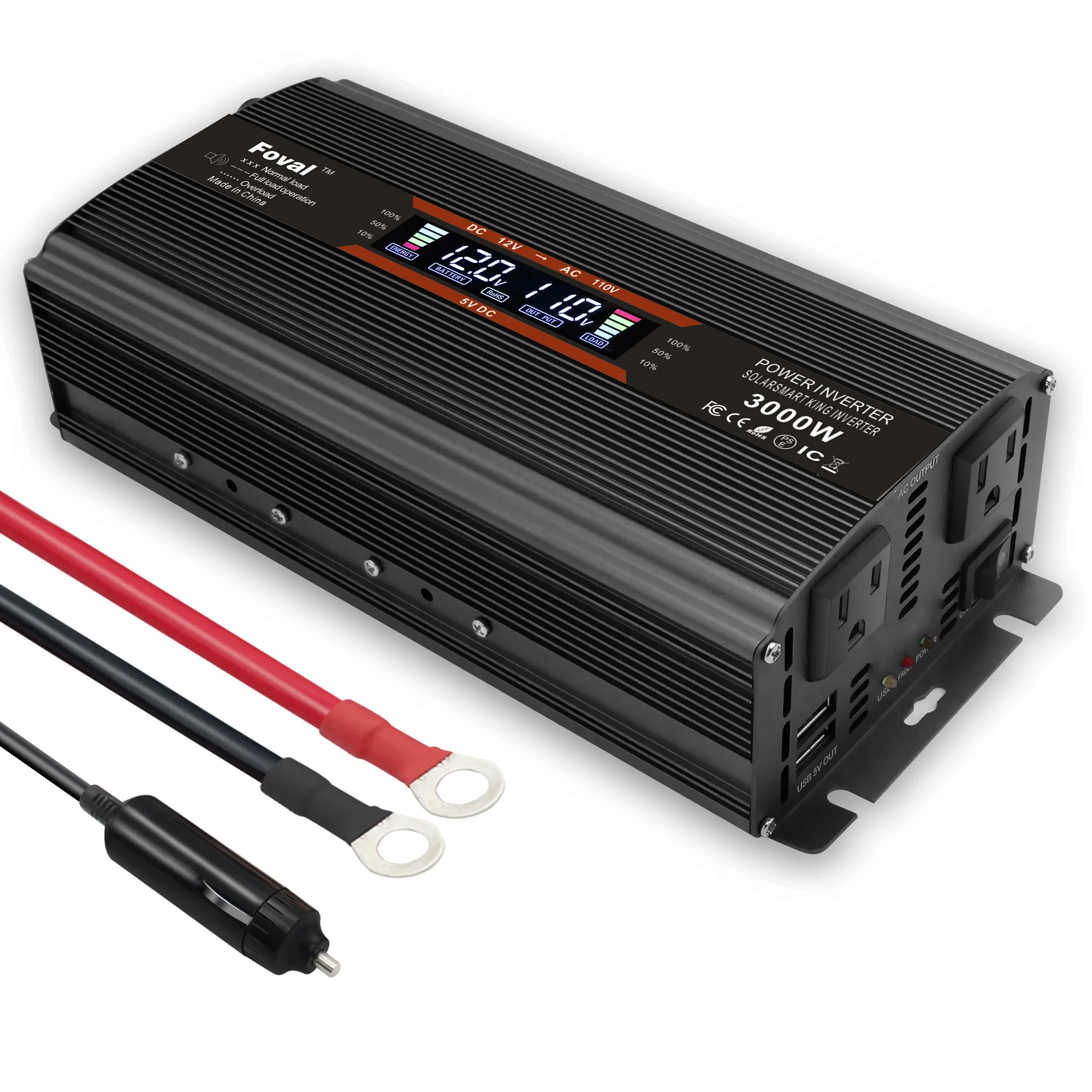 Source lvyuan 3000W Peak Pure Sine Wave Power Inverter 12 Volt Inverter  Charger Pure Sine wave Inverter With EU Plug on m.