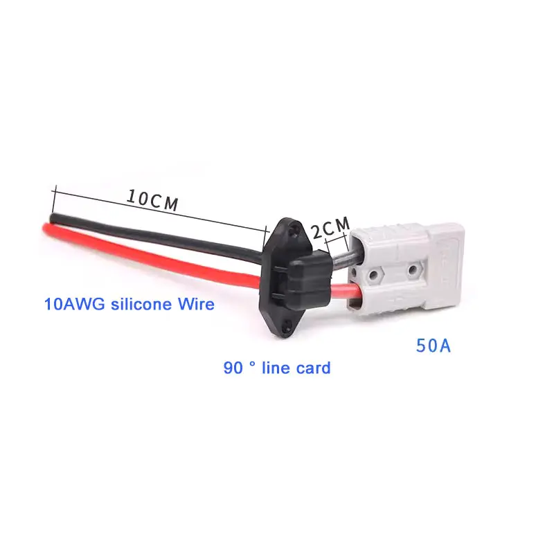 Spina Solare XT90 ZkeeShop Per Pannelli Solari - Cavo 10 AWG, 150 Cm, Compatibile Con Bluetti Powerstation - Foto 9