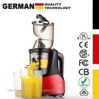Juicer, Slow Masticating Juicer, Cold Press Juicer Machine Easy to Clean, Higher Juicer Yield and Drier Pulp, Reverse Function 1