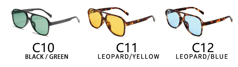 BOYSEEN Vintage Übergroße Sonnenbrille Frauen Retro Marke Großen Rahmen Gläser Weibliche Reise Brillen UV400 Fashion Shades – Detail 11