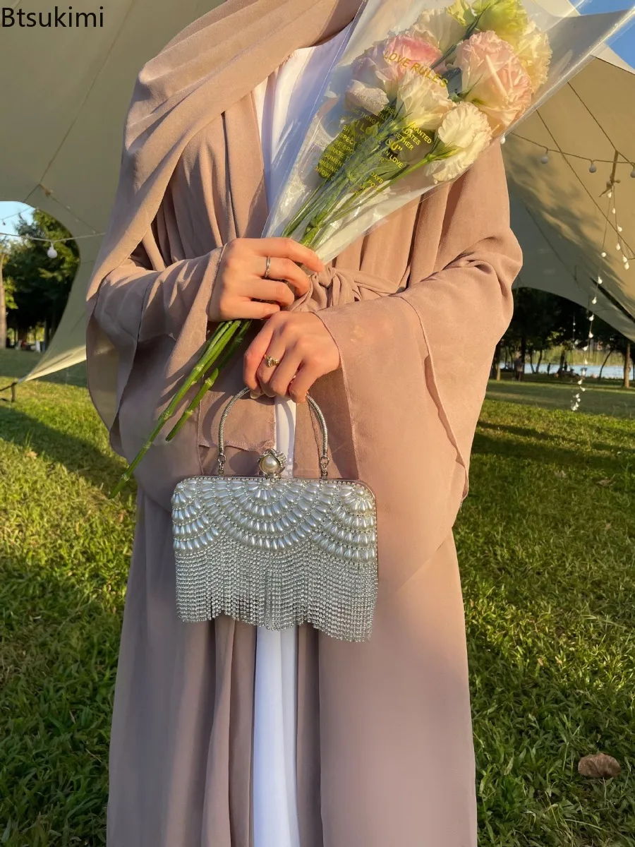 MS Mode jurk van chiffon zwart