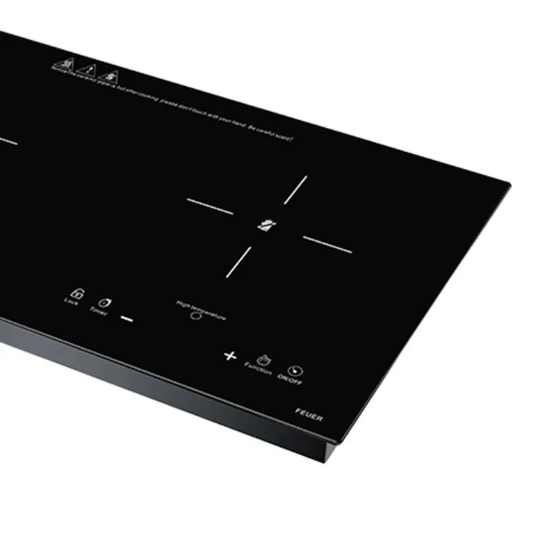 2200W Electric Magnetic Induction Cooker Household Waterproof Panel Boiler Hot Pot Cooking Stove Kitchen Stir-fried Cooktop 220V