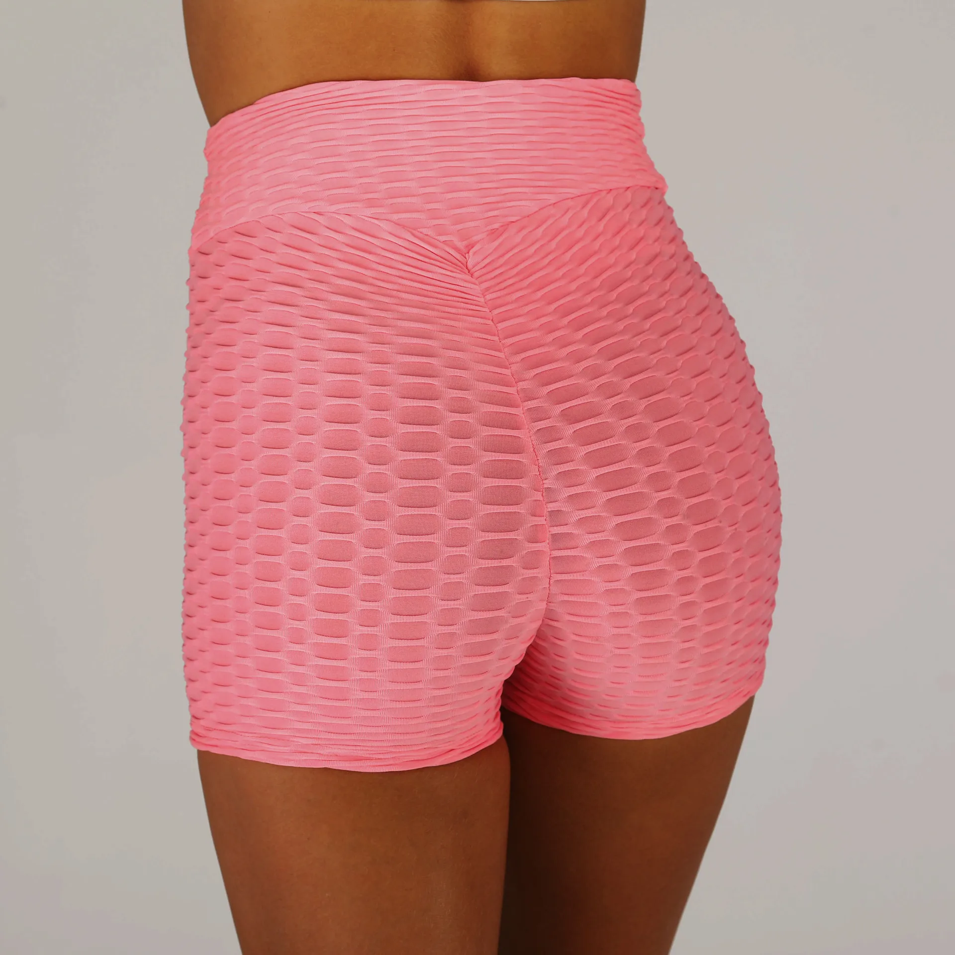 Sexy Seamless Women Shorts Yoga Clothing Gym High Waist Push Up Ladies Athletic Short Fitness Hip Lift Shorts For Cycling mom shorts Shorts