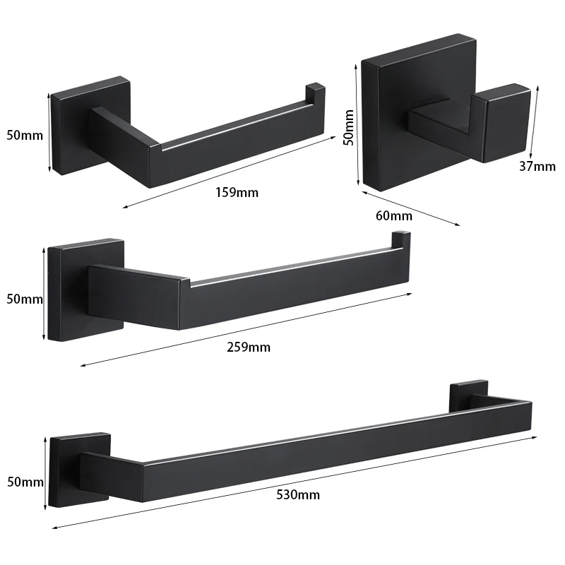 Bar Rack Robe Gancho Papel Higiênico Rolo