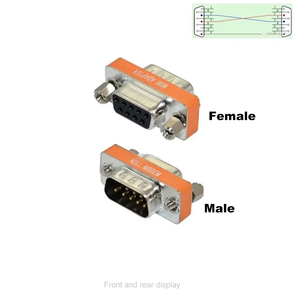 Cavo USB A RS232 Mendouconert Null Modem Adapter Cable CP2102 USB To ...