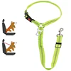 New Solid Two-in-one Pet Car Seat Belt Dog Harness Leash BackSeat Safety Belt Adjustable for Kitten Dogs Collar Pet Accessories 6