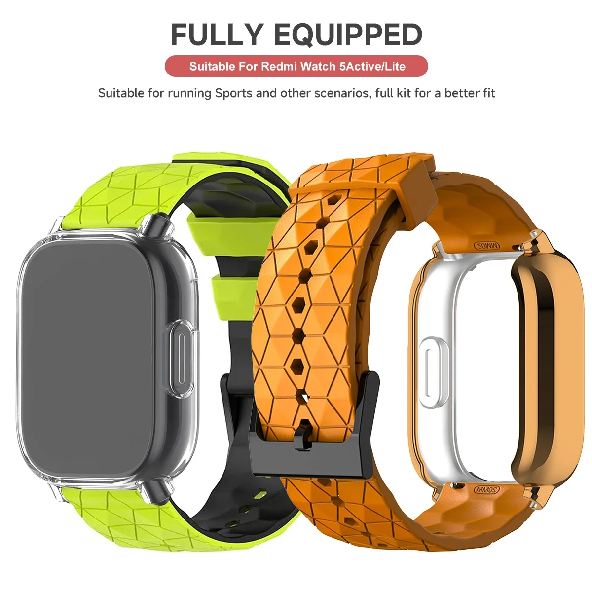 Premium TPU Shell Protector with Breathable Silicone Sport Band