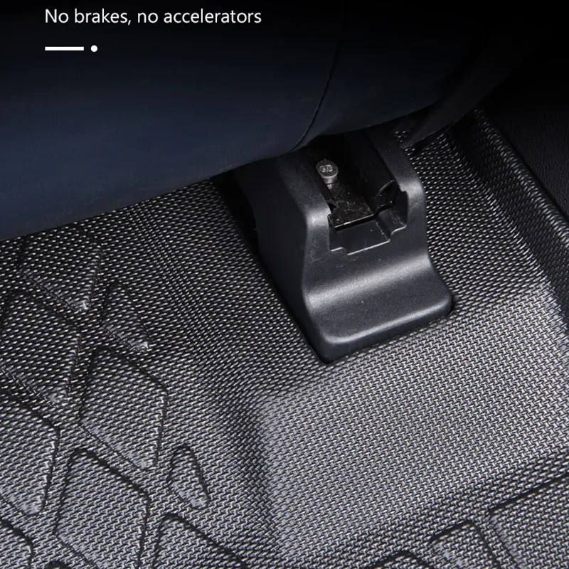 Car Floor Mats For BYD Song Plus DM-i EV 2024 2025 Seal U Trunk Mat Backrest Cushion Non-slip Foot Pad Cargo Liners
