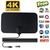Digital TV Antenna Booster Hign Gain High Definition Aerial HD Flat Indoor Active Aerial For Car Antenna RV Travel Smart TV 1