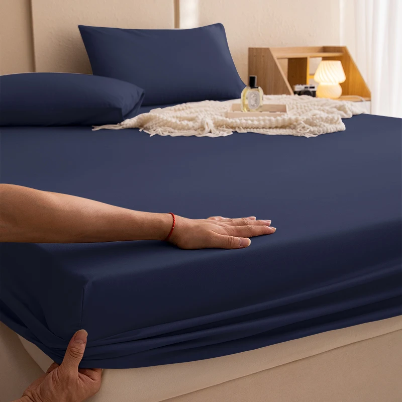 100% Waterproof Mattress Covers Protector Adjustable Bed Fitted Sheets With Elastic Band Single Double King Size 140/160/180x200 5