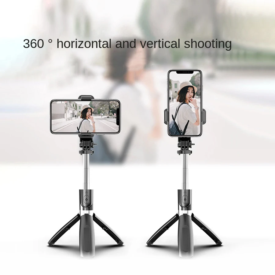 Wireless Bluetooth Selfie Stick with Mini Tripod Foldable Remote Control for Phone Action Camera Iphone