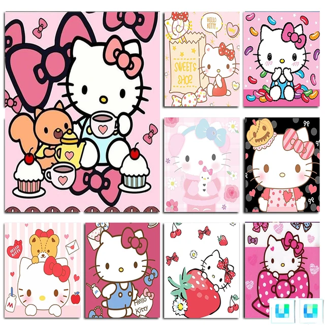 Hello Kitty - Diamond Painting 