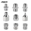 SAUGD 9PCS/Set Airbrush Adaptor Fitting Accessories Replacement Kit Coupling Connector Tool For Compressor and Air Brush Hose 1