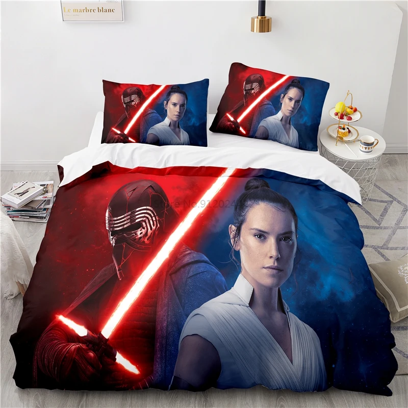 New Star Wars 3d Bedding Set Print Duvet Cover Set with Pillowcase Home Textile Elegant Bedroom Decor Bed Linen Set Dropshipping