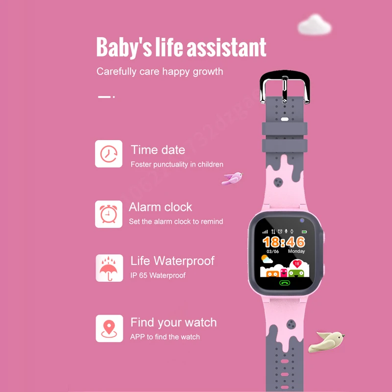  Ʈ ġ Sim ī ȭ Smartwatch  SOS   ī޶ LBS ġ   IOS ȵ̵