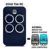 20pcs Electric Garage Door / Gate Remote Control 433MHz For ECHO TX4 RC 6100334 / BRAVO TX4 / BRAVO TE4433H Hand Transmitter 2