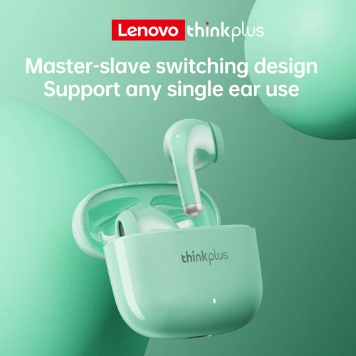 Lenovo-LP40 프로 무선 헤드폰, TWS 블루투스 이어폰, 터치 컨트롤, 스포츠 헤드셋, 스테레오 이어버드, 긴 대기 시간, 마이크 포함 4