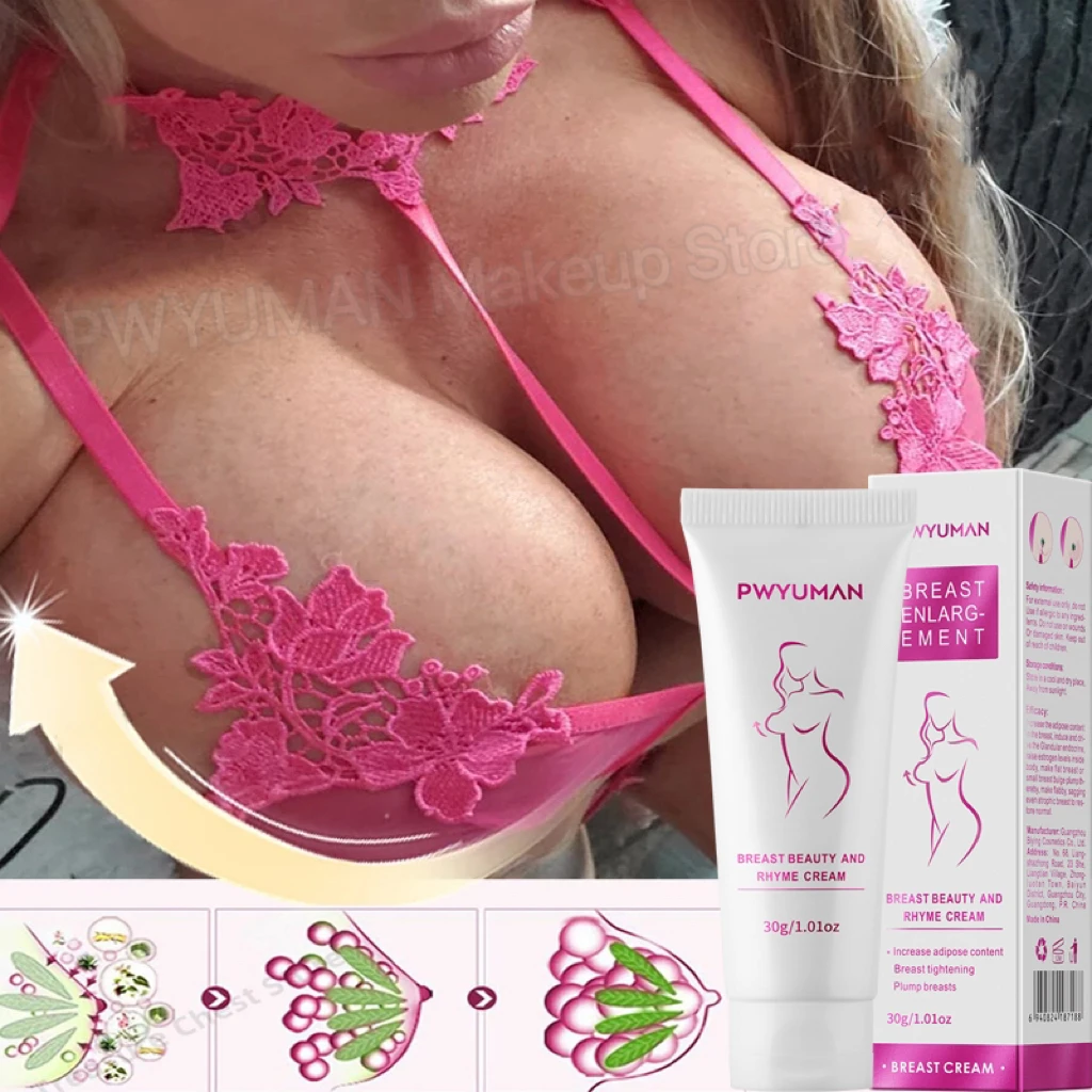 3/5Pcs Natural Breast Enlargement Cream Chest Lift Firm Enhancer Care Oil Butt Breast Plump Growth Massage Bigger Sexy Body Care 3 days coffee ginger chili hip lift up lifting bigger buttock cream big ass enlargement butt lift enhancer body cream
