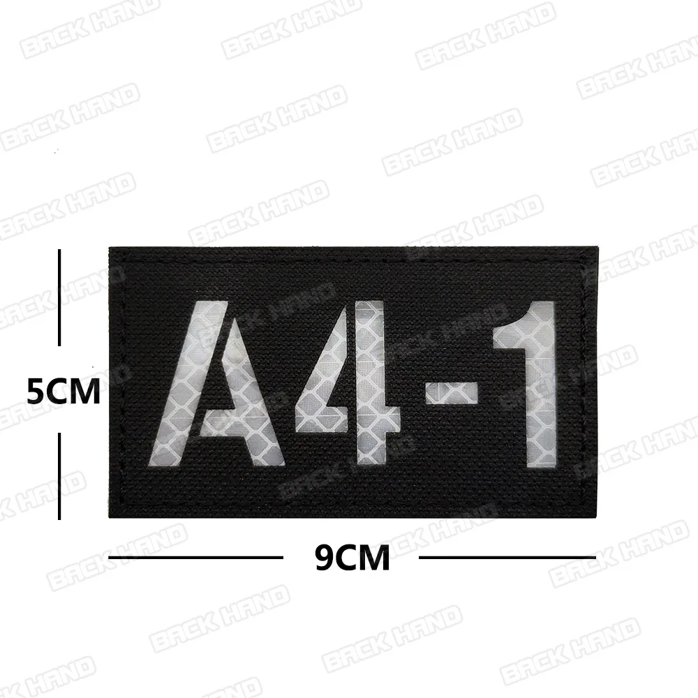 Seal Team Patch per bandiere riflettenti a infrarossi IR Toppe per sigilli blu scuro Distintivi per bandiere americane degli Stati Uni  15