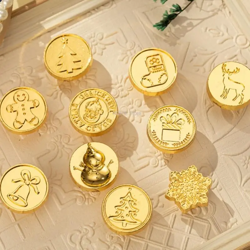 Elegant Elk Stamp Wax Sealing Kit - Vintage DIY Art & Craft Supplies