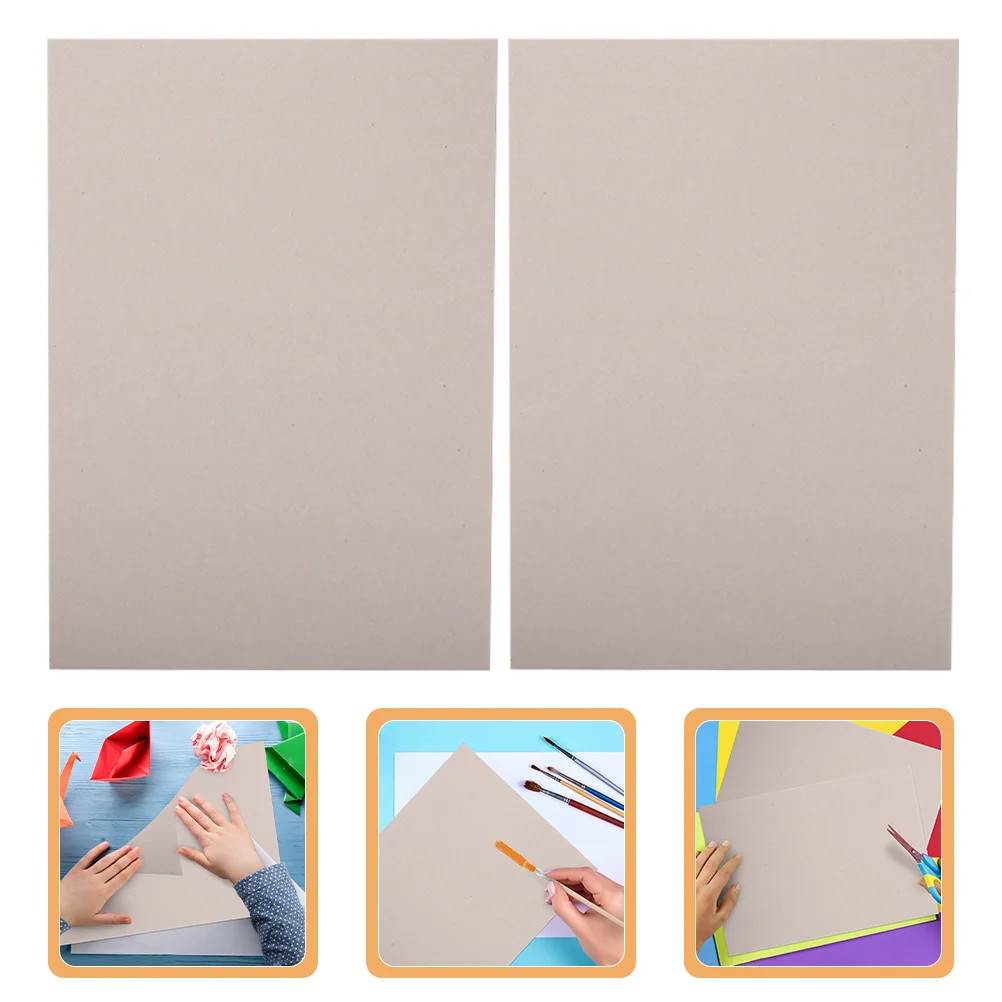 페인팅 골판지 패턴 종이 수제 빈 종이, 인쇄 DIY 회색 누펙 다목적 도구 공예 패턴, 20 매