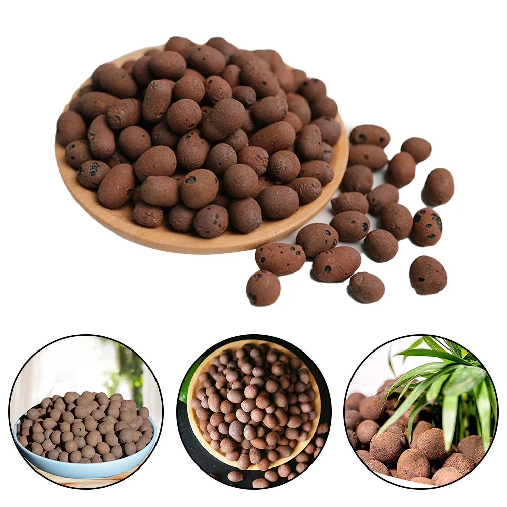

Organic Clay Pebbles Natural Expanded Clay Pebbles For Hydroponic Gardening Orchids Drainage Decoration Aquaponics