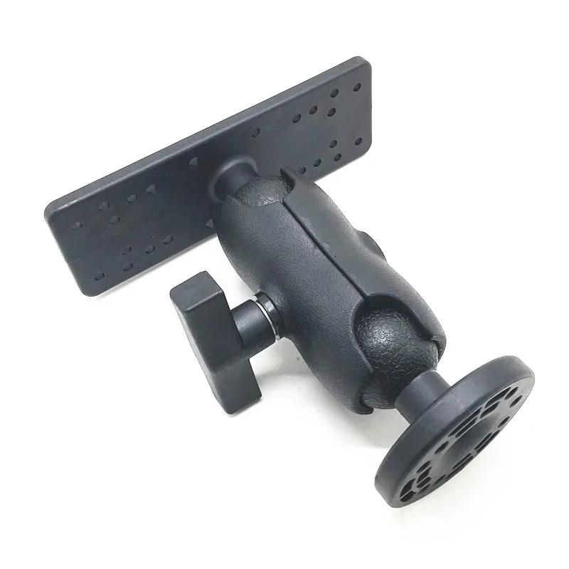 Support Universel Pour Sondeur De Bateau - Réglage 360° - Compatible GPS Et Détecteur De Poissons - Fixation Sur Rail