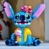 700+PCS Cute Stitch Assembling Building Blocks Children 3D Model Puzzle Assembly Toys Birthday Gift Display Decoration 3