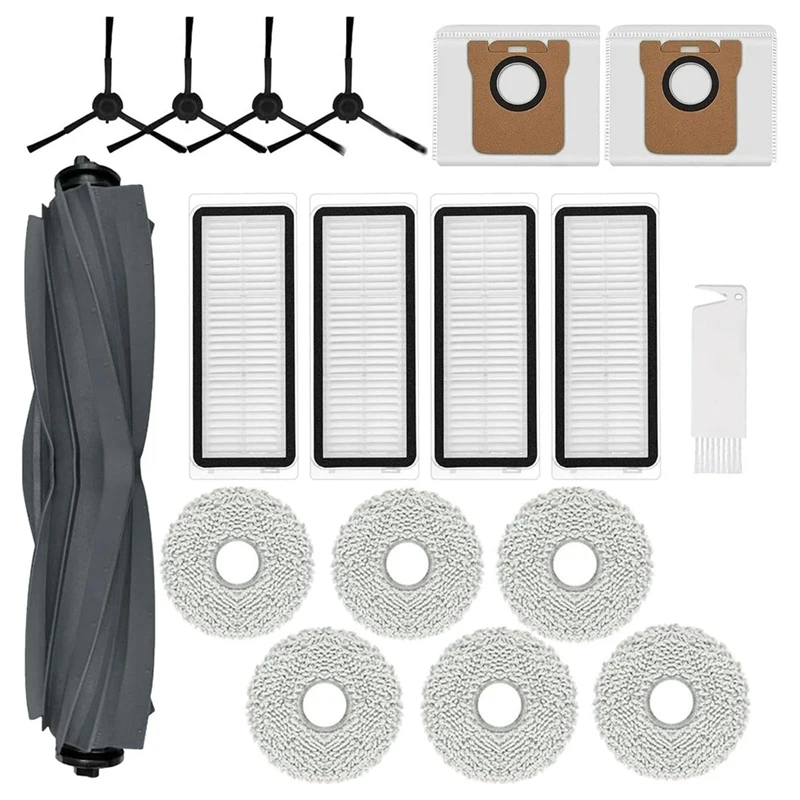 

For Dreame L20 Ultra Robot Vacuum Replacement Main Side Brush Hepa Filters Mop Cloths Dust Bags Accessories