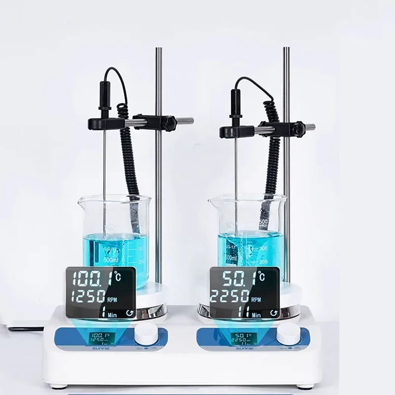 Multi link magnetic stirrer laboratory digital constant temperature electromagnetic stirrer