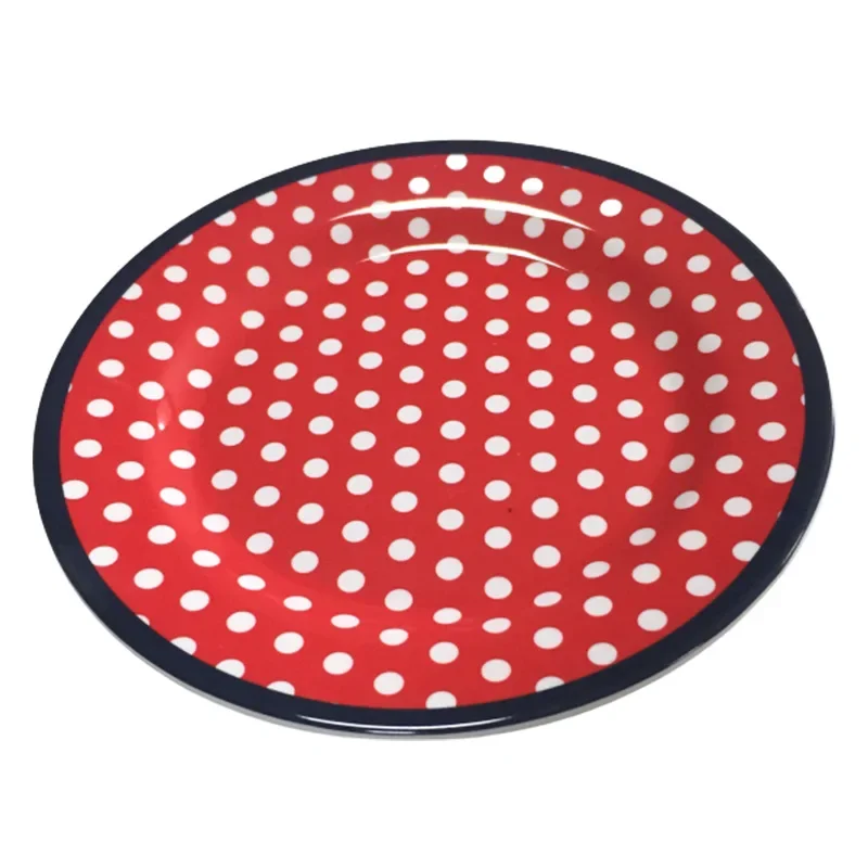 Melamine Dinnerware,BPA-Free Dishwasher Safe, White Dinner Plates, Casual Dining, Indoor and Outdoor, Party