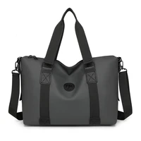 Travel bag Men's and women's tote bag Large capacity travel duffel Yoga exercise Oxford cloth waterproof fitness bag - Image 3