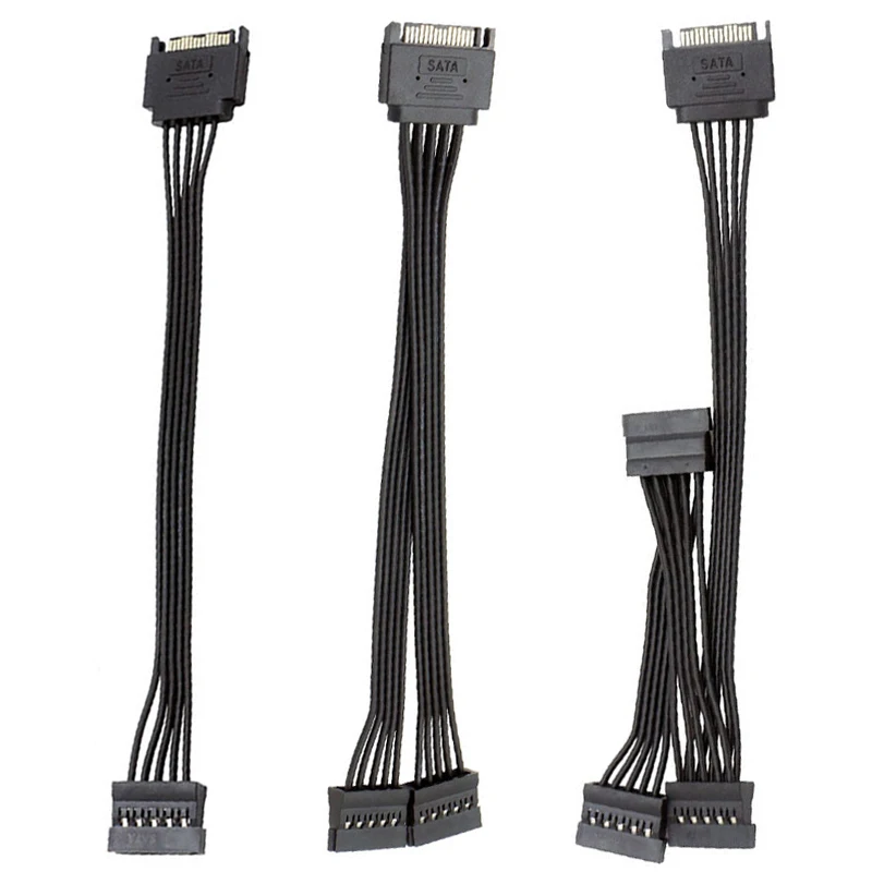 Delock Power SATA 15 Pin > SATA 15 Pin 100cm - 15-Polige SATA