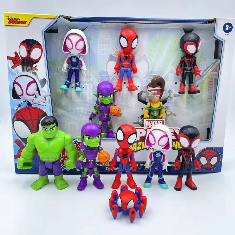 Marvel Spiderman Legends Many Styles Spidey And His Amazing Friends Action Figure Doll Figure Figurine For Kid Gift