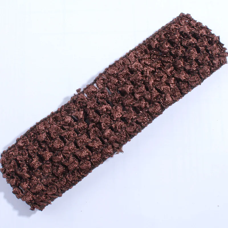 6PCS 4*28CM Mode Häkeln Elastische Band Für Kopf Tragen aushöhlen Stricken Elastische Band Band Haar krawatte Für Bekleidungs Zubehör – Detail 7