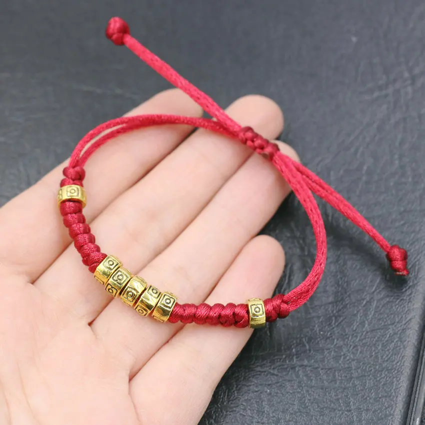 Tibetan Buddhist Rope Woven Bracelet Men Red Thread Charm Couple Friendship Bracelets For Women Girl Jewelry Buddha Pulseira bracelet jewelry