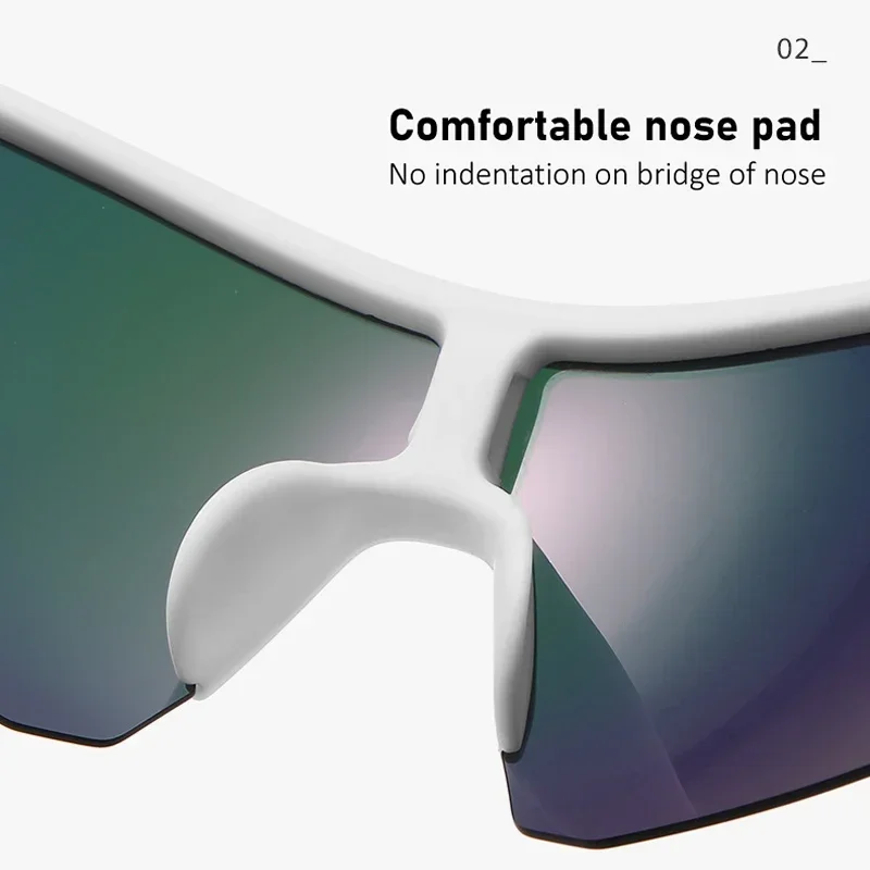 Children's Cycling Sunglasses TR90 UV Resistant Polarized Sports for Kids 5-13