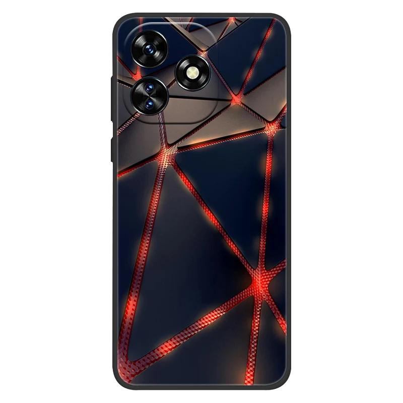 Luxury Silicone Soft Bumper Phone Case - Fashionable Space Design