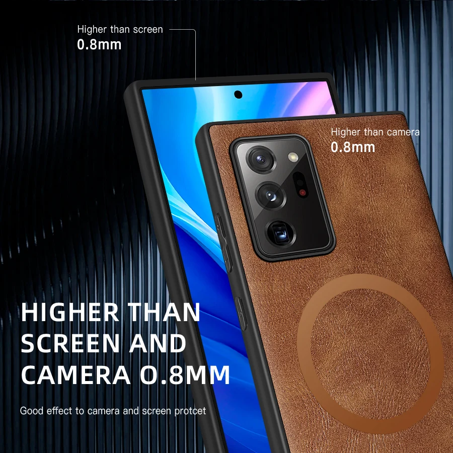 Luxury Leather Cover - Premium Phone Case for Ultimate Protection and Style
