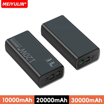 30000mAh Power Bank 20000mAh Ricarica rapida Powerbank Batteria esterna mobile di grande capacità 10000mAh per iPhone Samsung Xiaomi