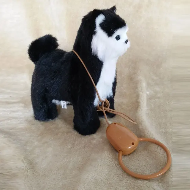 Robot Cat Electronic Plush Cat Singing Songs Walk Electric Kitten Leash Control Music Kitty Pet Cute Animal Toy For Kids Gift 3